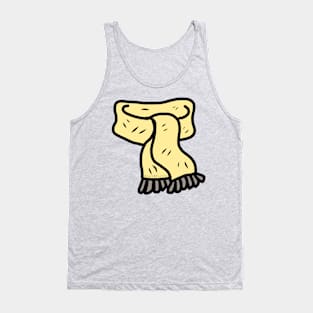 Yellow Scarf Tank Top